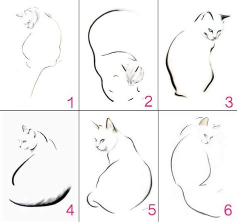 Dans ce cours de dessin gratuit, vous allez apprendre à dessiner un chat de dessin anime très leçon très simple venant à votre rencontre et de le commencer, dessinez deux formes, un grand. 3 tirages chat minimaliste signés par KellasCampbell sur ...