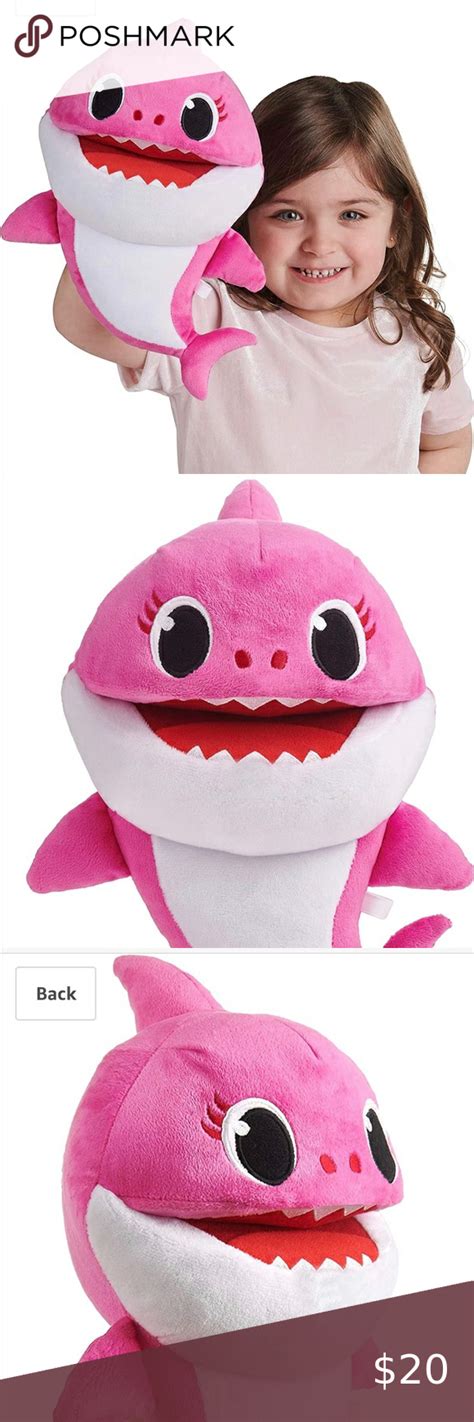 Pinkfong Mommy Shark Song Puppet Puppets Baby Shark Song Soft Plush