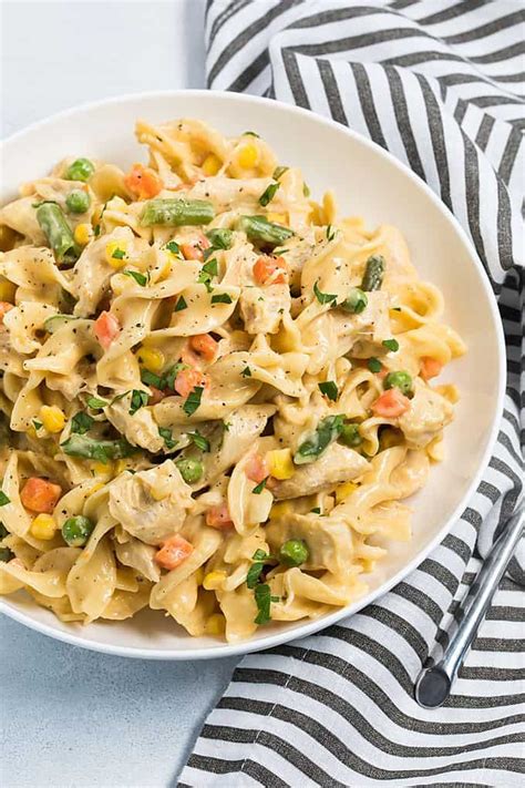Egg noodles happened on a day, when i did not have any veggies in hand, not even an onion. Instant Pot Cheesy Chicken, Noodles and Vegetables ...