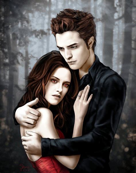 Bella And Edward Vamp Twilight By Shellen On Deviantart Twilight