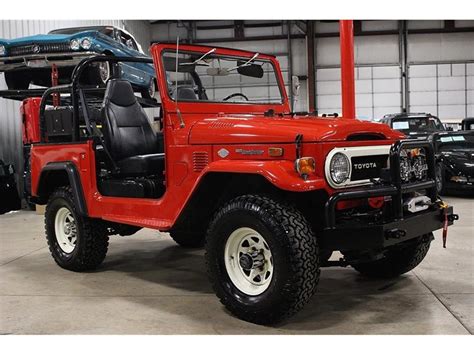 Rough and tough, yet classic and cool, the toyota fj40 land cruiser holds a very special place in the heart of auto enthusiasts across the world. 1974 Toyota Land Cruiser FJ for Sale | ClassicCars.com | CC-1079508