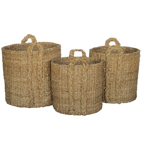 Looking for a good deal on seagrass basket? Round Seagrass Baskets | Inner Gardens