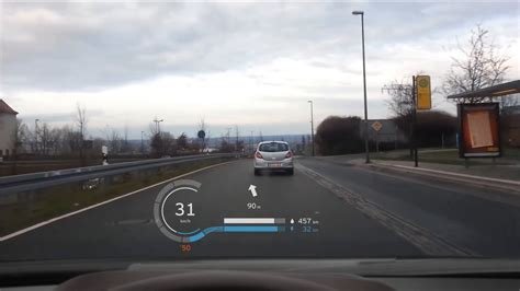 The heads up display transparently projects your speed, directions and collison warnings through your windsheild, within your field of vision. BMW i8 Head Up Display Concept on Vimeo