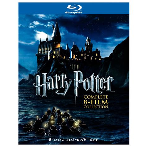 Harry Potter 8 Film Collection Box Set Blu Ray ©2011 Warner Bros