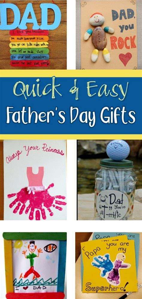 Father S Day Crafts Homemade Last Minute Father S Day Gifts DIY Ideas