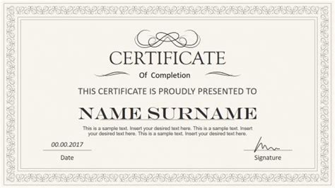 25 Certificate Templates For PowerPoint Certificate Presentation Slides