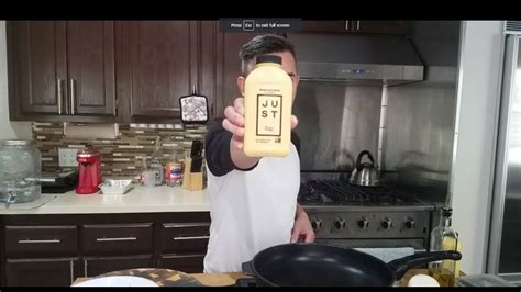 Vio life feta, follow your heart, myikos cheese, etc. Vegan scrambled eggs using Just Egg, delicious! | Video #3 ...