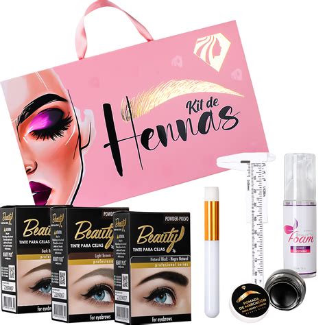 Kit Henna Para Cejas Beauty Plus