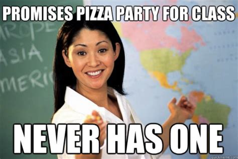 12 Relatable School Pizza Party Memes