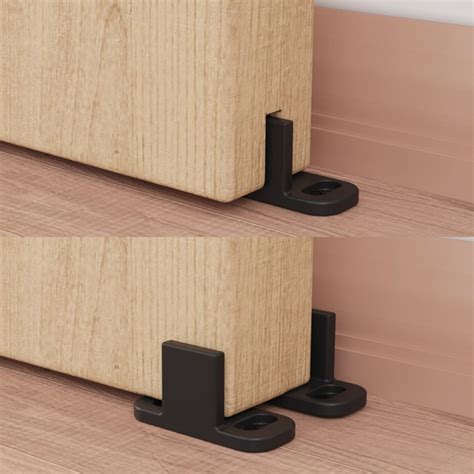 With an exposed wheel and signature rounded top edge, this sleek hanger adds designer style to your barn door. WinSoon 4-18FT Modern Barn Door Hardware Sliding Track Kit ...