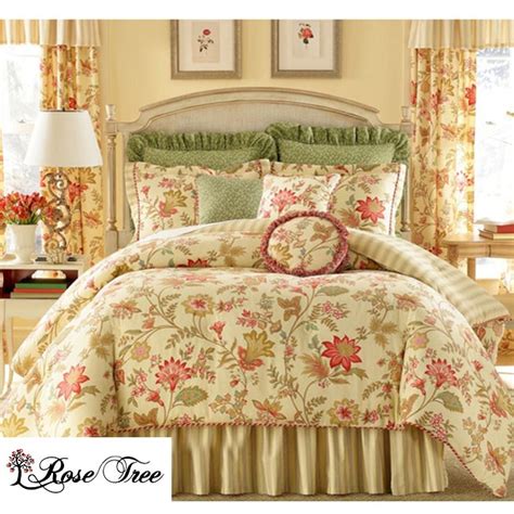 Rose Tree Pacific Floral King Size Comforter Set Free Shipping Today