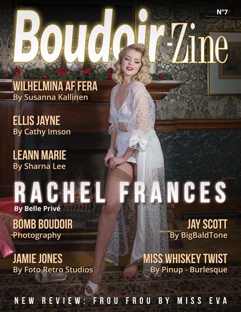 Boudoir Zine 7 With Rachel Frances Boudoir Models Photography