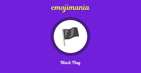 🏴 Black Flag Emoji Copy And Paste Emojimania