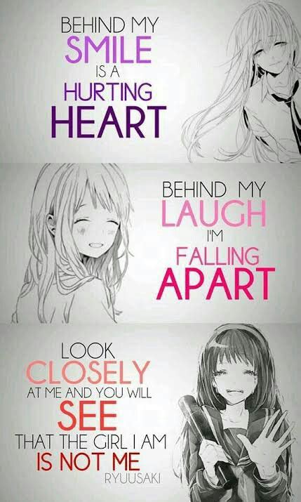 Sad Anime Quotes Anime Amino