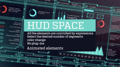 VIDEOHIVE HUD SPACE - AFTER EFFECTS TEMPLATES FREE DOWNLOAD - Free