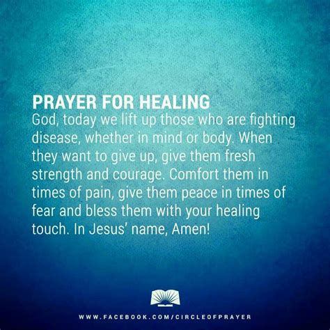 Prayer Quotes For Healing And Strength Inspiration