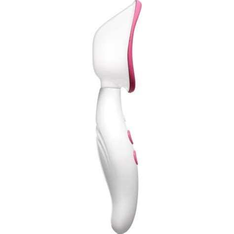 Automatic Vibrating Rechargeable Pussy Pump Pink And White Sex Toys At Adult Empire