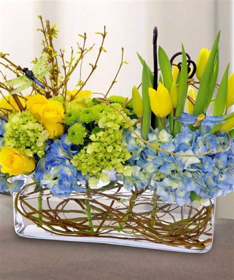 45 Bright And Easy Spring Flower Arrangement Ideas For Home Décor