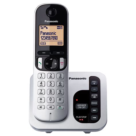 Panasonic Kx Tgc220als Single Handset Cordless Home Phone