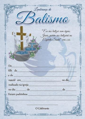 Solaris Artes Gráficas Gráfica Católica 24h Certificado De Batismo
