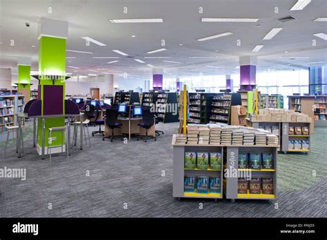 Woking Library Woking Surrey Stock Photo Alamy