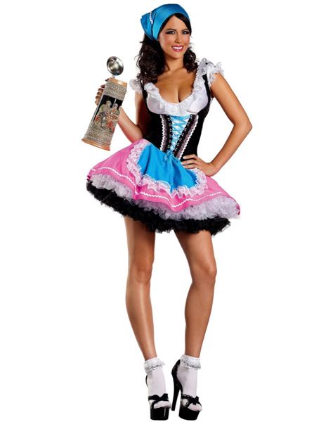 sexy beer girl beer maid costume