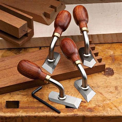 Special Trim Chisel Set Fits In Tight Spaces Fine Woodworking Tools