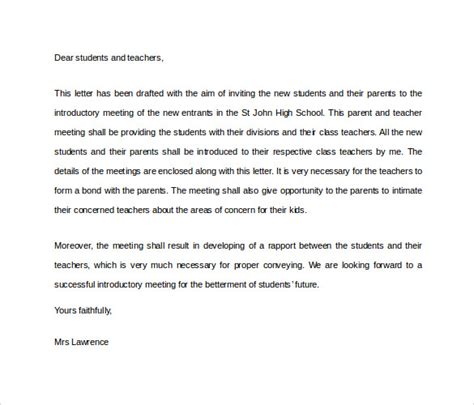Free 54 Sample Introduction Letter Templates In Ms Word Pdf Pages