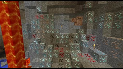 Minecraft 100 Diamond Cave Best Cavesystem Seed 142 Youtube