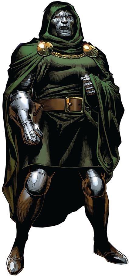 Doctor Doom Marvel Comics Fantastic Four Enemy Profile Marvel