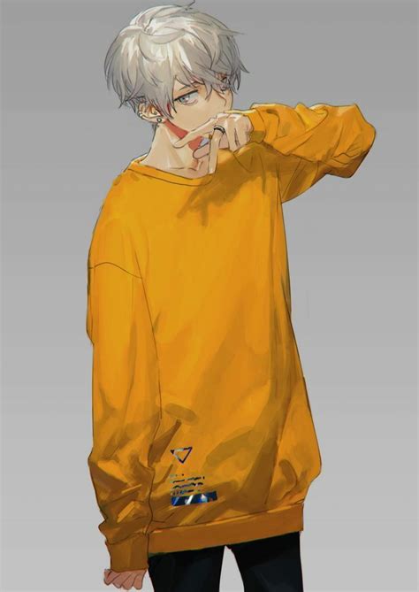 Anime Aesthetics Yellow Aesthetics 🌻 In 2020 Cute Anime Boy Cute