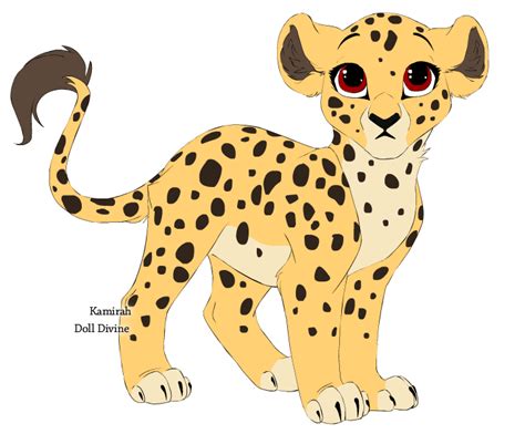 Anime Cheetah Fanart Canvas Smorgasbord
