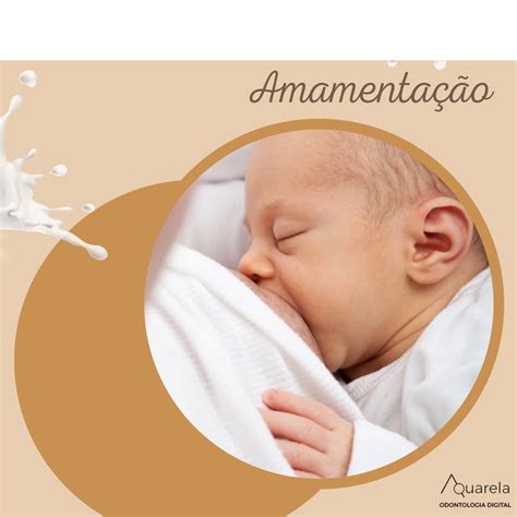 A Amamentação Na Formação Dos Bebês Aquarela Odontologia Brasília