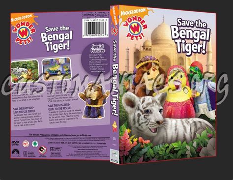 Wonder Pets Save The Bengal Tiger Dvd Cover Dvd Covers And Labels By