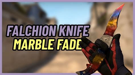 Falchion Knife Marble Fade Csgo Knife Showcase Youtube