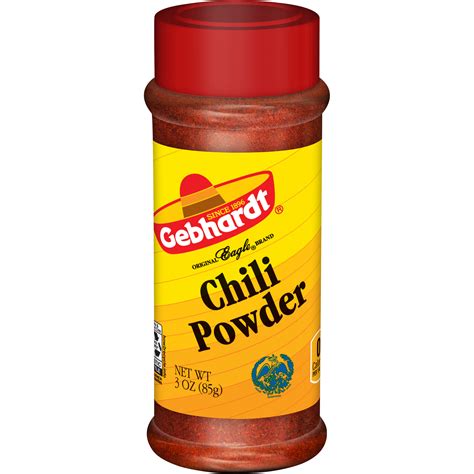 Gebhardt Chili Powder, 3 ounces - Walmart.com - Walmart.com
