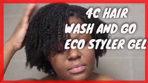 Buy on amazon buy on sallybeauty.com. 4C HAIR WASH AND GO | ECO STYLER GEL - YouTube