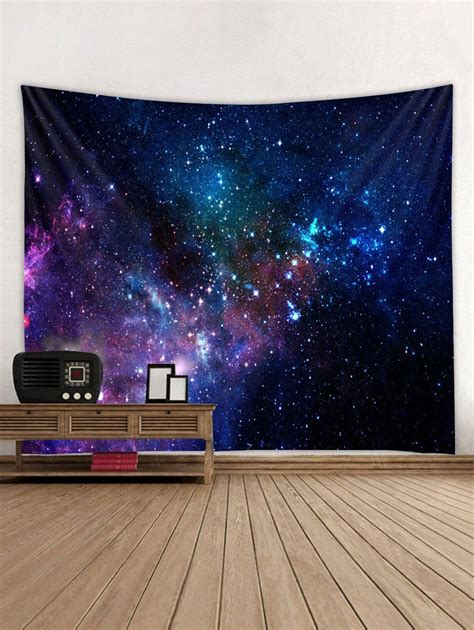 Photo Gallery Colorful Galaxy Print Tapestry Wall Art