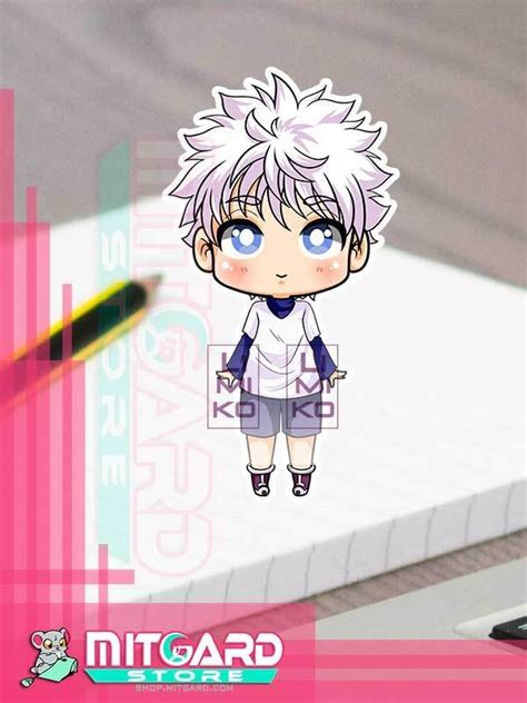 Killua Zoldyck Sticker Hunter X Hunter Mitgard Store