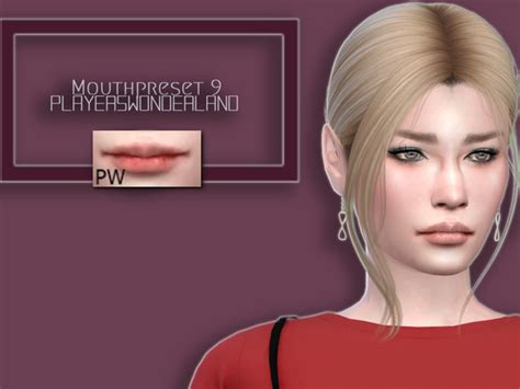 Sims 4 Mouth Cc