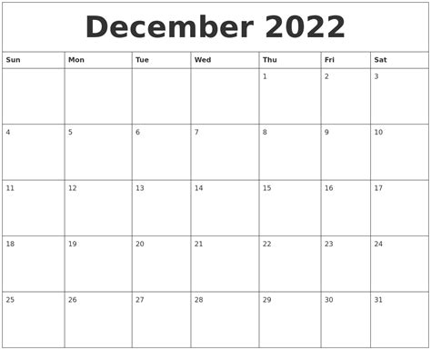 Printable Calendar For November December 2022 And January 2023