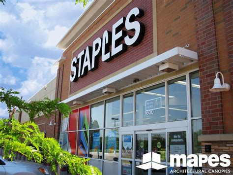 Mapes industries is a family owned business that has manufactured specialty architectural glazing infill panels and metal architectural canopies since 1952. Staples | Mapes Canopies | Aluminum Canopies | Metal ...