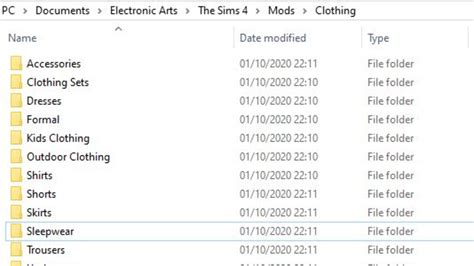 Szemrehányás Művészeti Hatékonyság Custom Content Sims 4 Folder Vaj