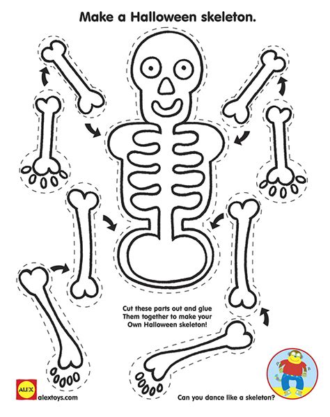 Skeleton Worksheets For Kindergarten Printable Kindergarten Worksheets