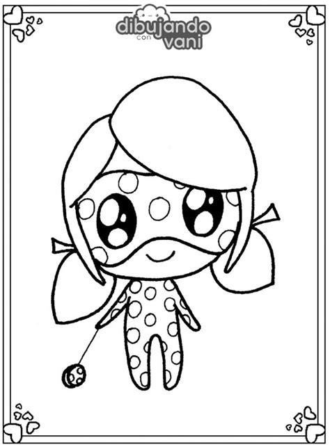 Dibujo De Ladybug Para Imprimir Y Colorear Dibujando Con Vani