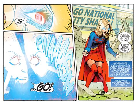 Read Online Adventures Of Supergirl Comic Issue 1