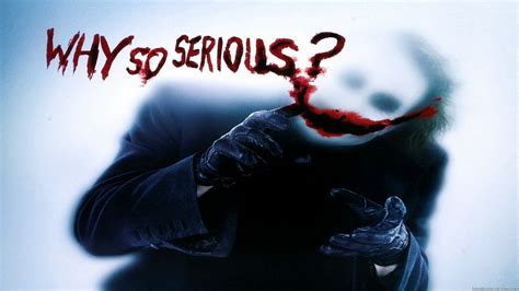 Joker Why So Serious Hd Wallpaper 4k Download Images Gallery