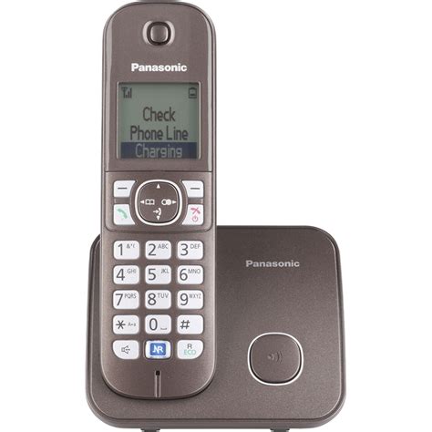 Test Panasonic Kx Tg6811 Téléphone Sans Fil Ufc Que Choisir