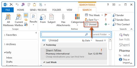 How To Sort Emails By Unread Then Date In Outlook