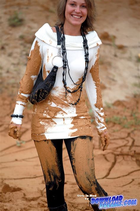 Muddy Girls Dressed Up For Mud